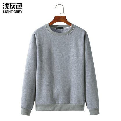 Round Neck Sweater Long Sleeved Sweatshirt