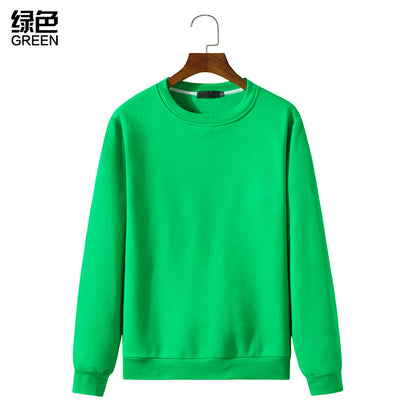 Round Neck Sweater Long Sleeved Sweatshirt