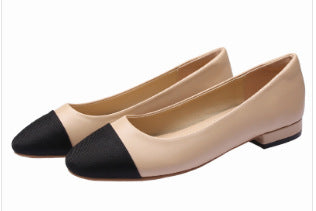 Ladies Pointed Toe Color Matching Women Pumps