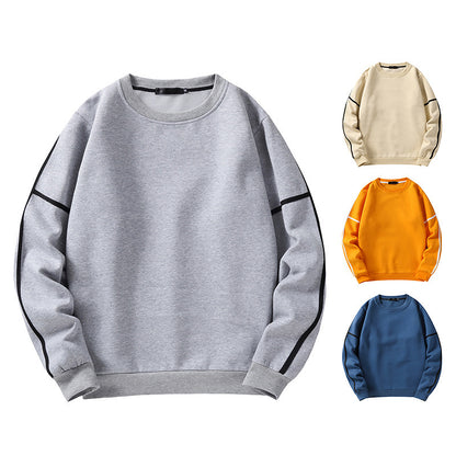 Men's Tops Round Neck Long Sleeve Sweatshirt